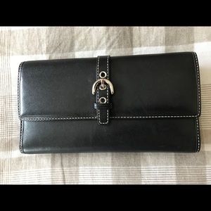 Black Coach Wallet